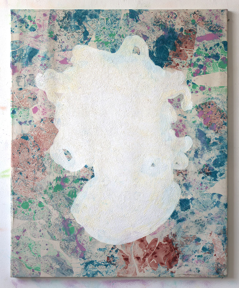 Amy Cochrane - Medusa - 2014 - Acrylic and Oil on Canvas - 114x73cm